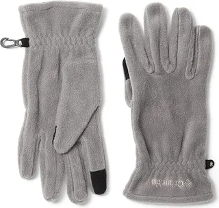 Columbia Wobenton Springs Fleece Gloves (City Grey) Extreme Cold Weather Gloves