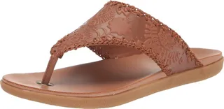 The SAK Women's Leather Shana Thong Crochet