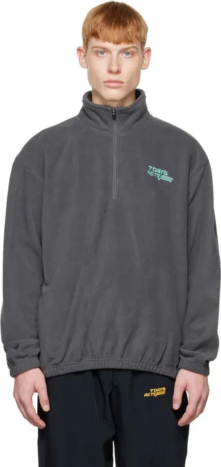 7 DAYS Active Gray Contrast Sweater