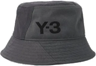 Y-3 Tonal Panelled Bucket Hat
