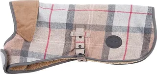 Wool-Blend Tartan Dog Coat