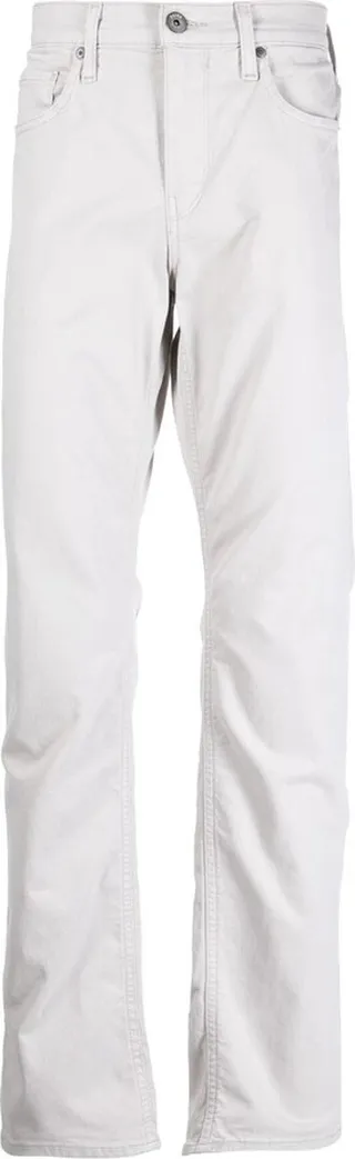 Mid-Rise Straight Trousers