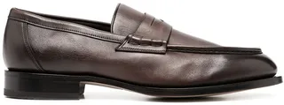 Polished Leather Loafers
