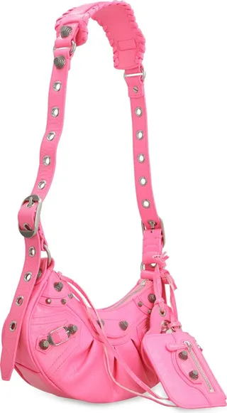 Le Cagole Xs Leather Crossbody Bag