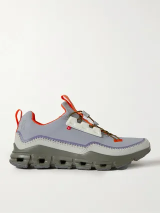 Cloudaway Rubber-Trimmed Mesh Sneakers