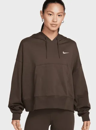 Oversized Jersey Pullover Hoodie