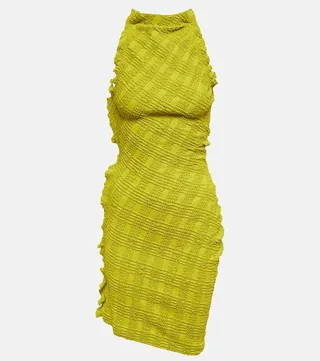 Checked minidress