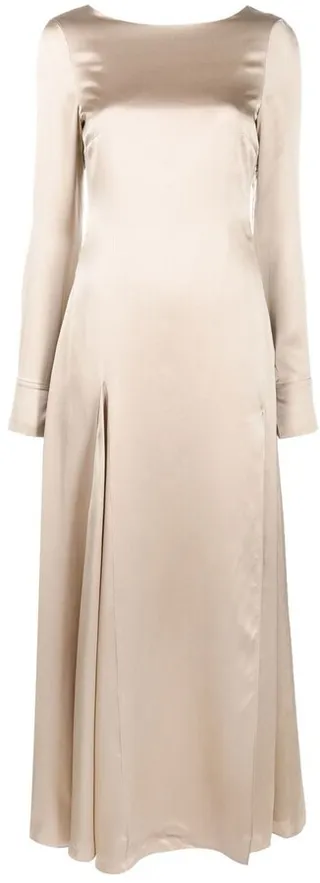 Organic Silk Long Dress