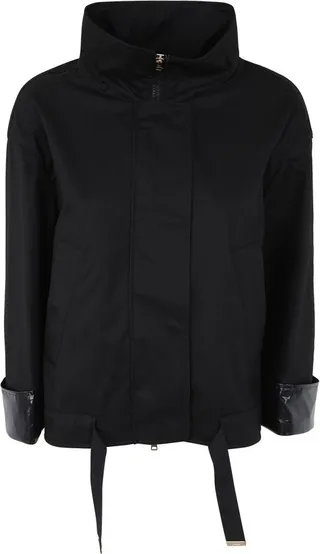 Herno Panelled Short Puffer Jacket