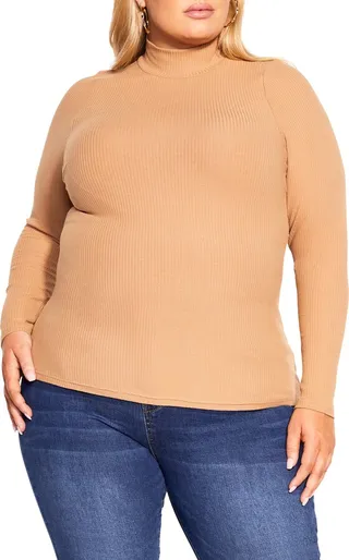 Turtleneck Top