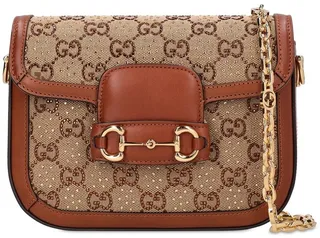 Mini 1955 Horsebit GG canvas bag