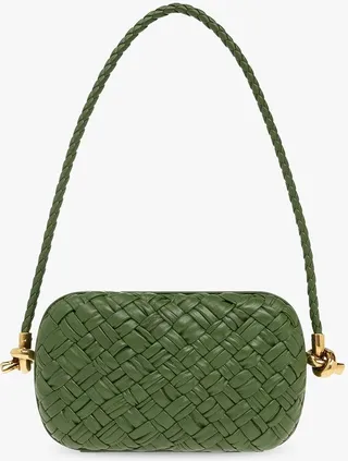 Bottega Veneta Knot Intreccio Small Shoulder Bag