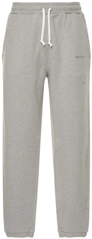 Boxy cotton terry sweatpants