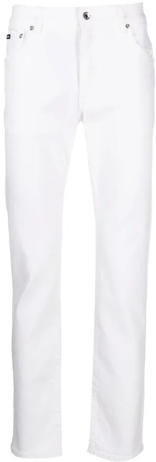 Low-Rise Slim-Cut Jeans