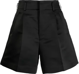 Wide-Leg Tailored Shorts