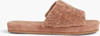 Kenia shearling slides
