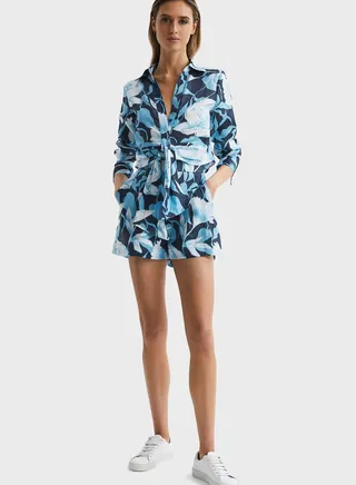 Floral Print Shorts