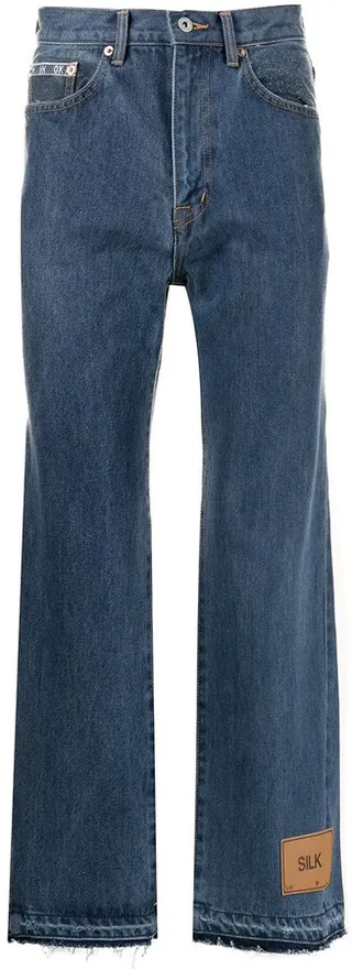 Bootcut Cropped Jeans