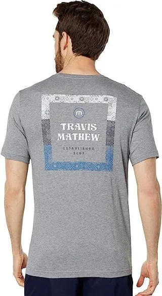 TravisMathew Bogota (Heather Grey) Men's T Shirt