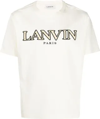 White Logo-Appliqué Cotton T-Shirt