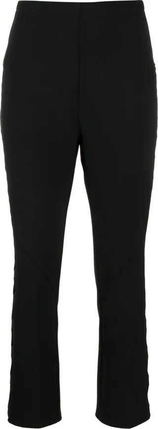 High-Waisted Cropped Pants
