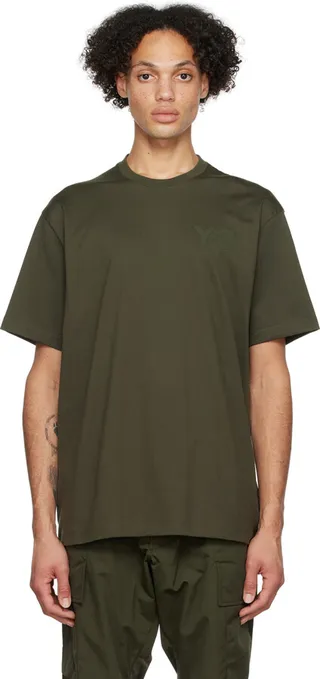Y-3 Khaki Classic T-Shirt