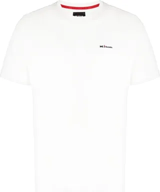 logo-print cotton T-shirt