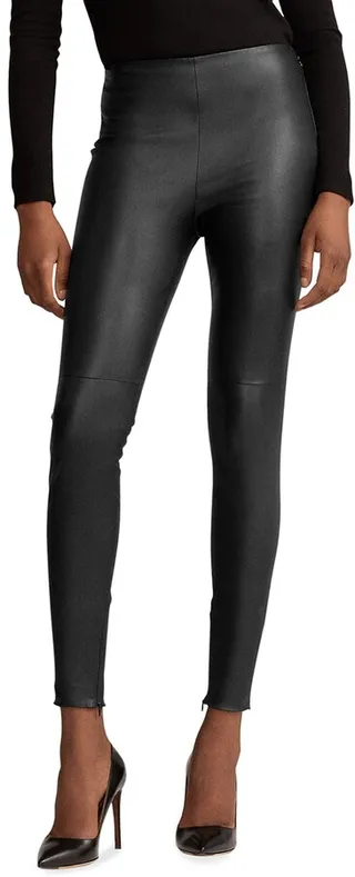 Eleanora Leather Skinny Pants