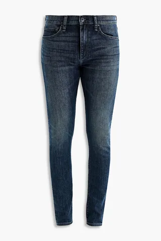 Skinny-fit denim jeans