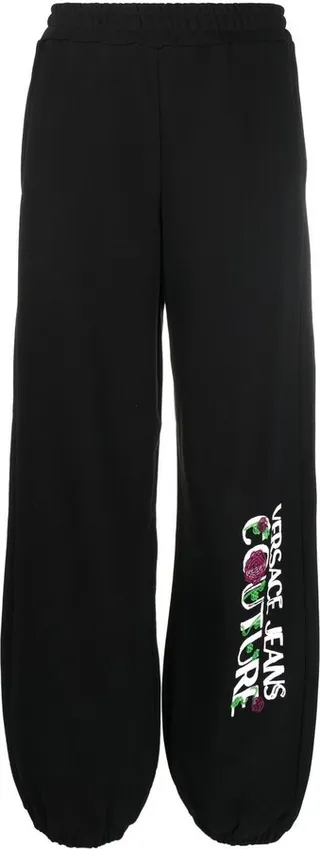 Logo-Print Cotton Track Pants