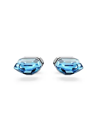 Lucent Rhodium Plated Stud Earrings
