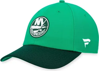 Men's Fanatics Branded Kelly Green New York Islanders St. Patrick's Day Adjustable Hat