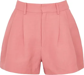 Paige Andie Linen-blend Shorts