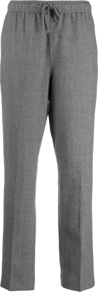 Skinny Drawstring Trousers