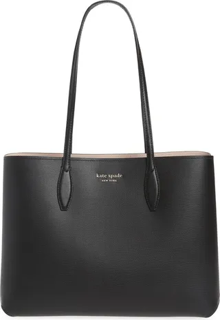 All Day Large Leather Tote