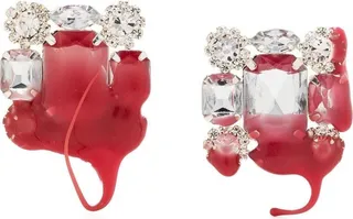 Paint-Dipped Detail Earrings