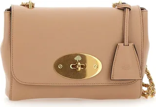 lily Drumed Silky Leather Bag