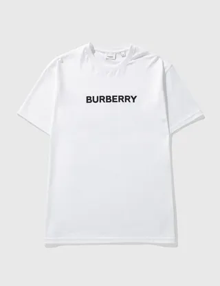 Logo Print Cotton Oversized T-shirt