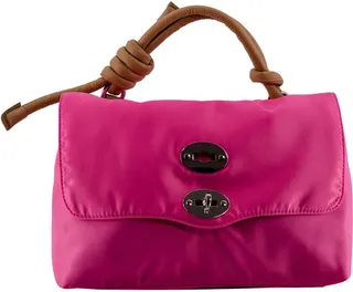 Grained Leather Shoulder Bag