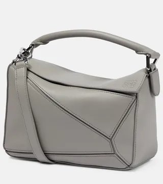 Puzzle Small leather shoulder bag