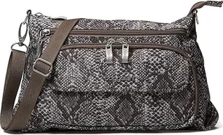 Baggallini Original Everyday Bag (Tan Python) Handbags