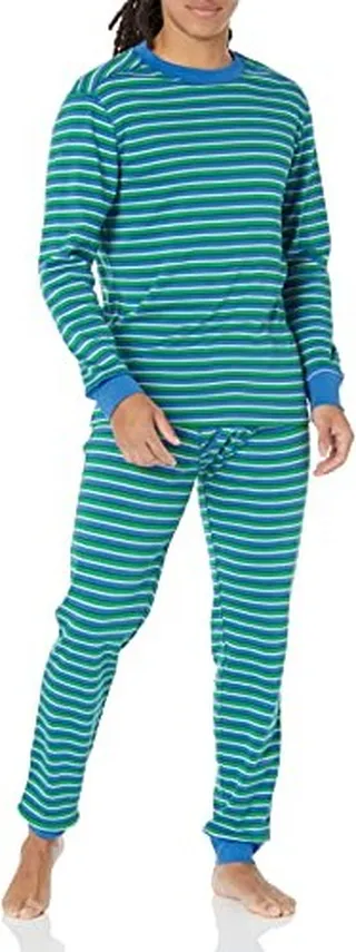 Amazon Essentials Men's Knit Pajama Set (Available in Big & Tall)