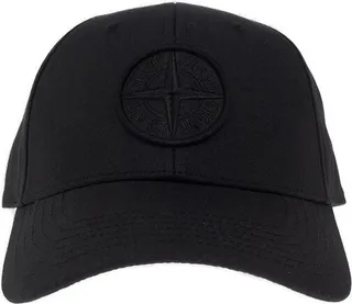 Stone Island Logo Embroidered Baseball Cap