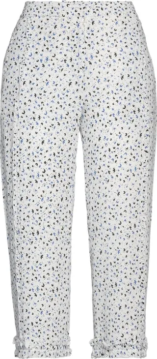 Cropped Pants White
