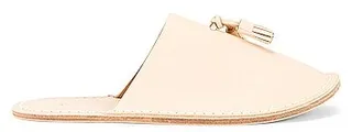 Hender Scheme Leather Slipper in Neutral