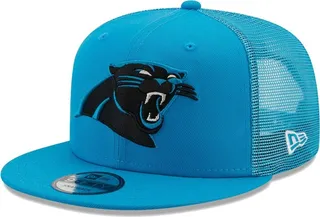 Men's New Era Blue Carolina Panthers Classic Trucker 9FIFTY Snapback Hat