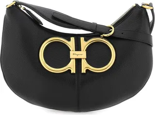 Maxi Gancio Medium Shoulder Bag