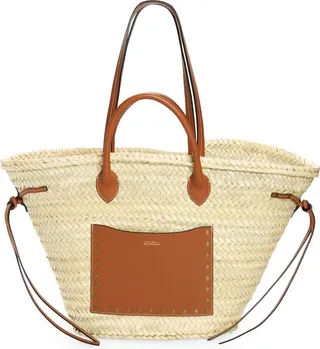 Cadix Woven Straw Tote