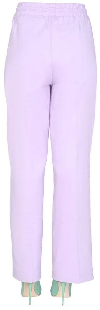 MSGM Elastic Waist Straight-Leg Pants