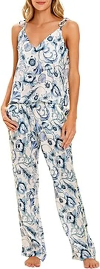 The Lazy Poet Amelie Blue Medusa Pajama Set